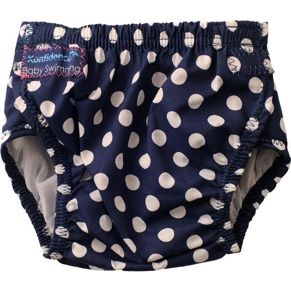 Pelene za vodu Konfidence Aquanappies Navy Polka Dot