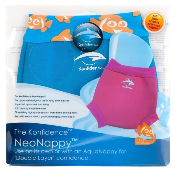 Neoprenske grelne kopalke Konfidence NeoNappy Clownfish