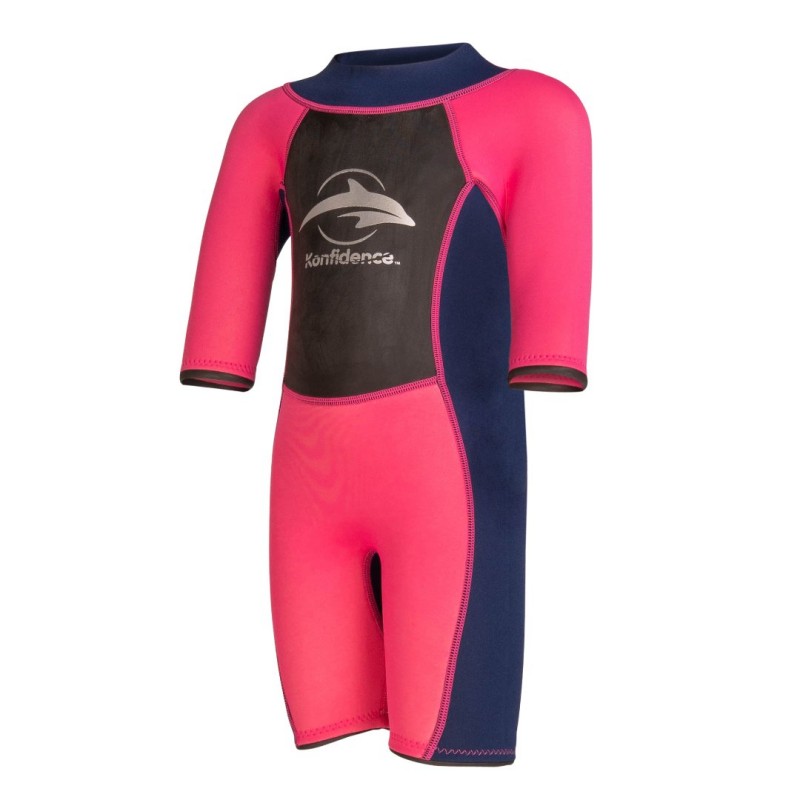 Neopren odijela za plivanje Shorty Wetsuits Roza