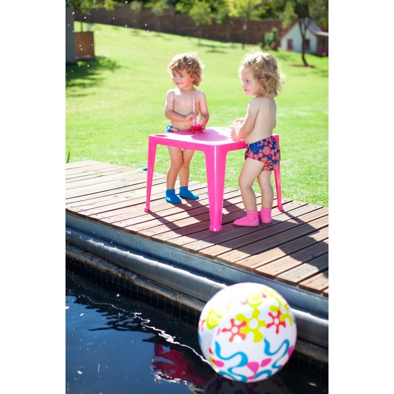 Plenice za plavanje za dojenčke Konfidence Aquanappies Pink