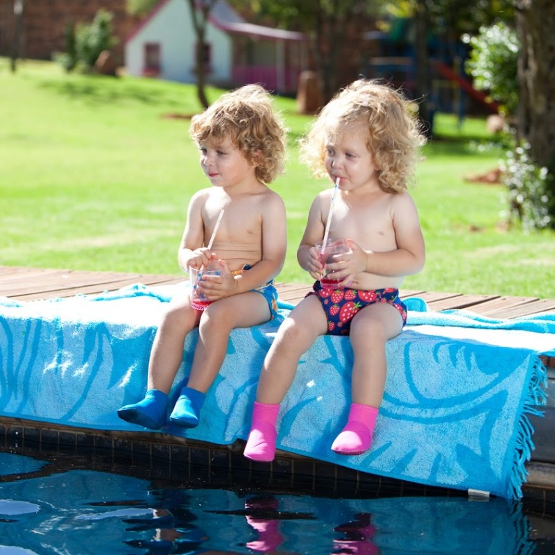 Plavalne plenice za dojenčke Konfidence Aquanappies Pink Polka